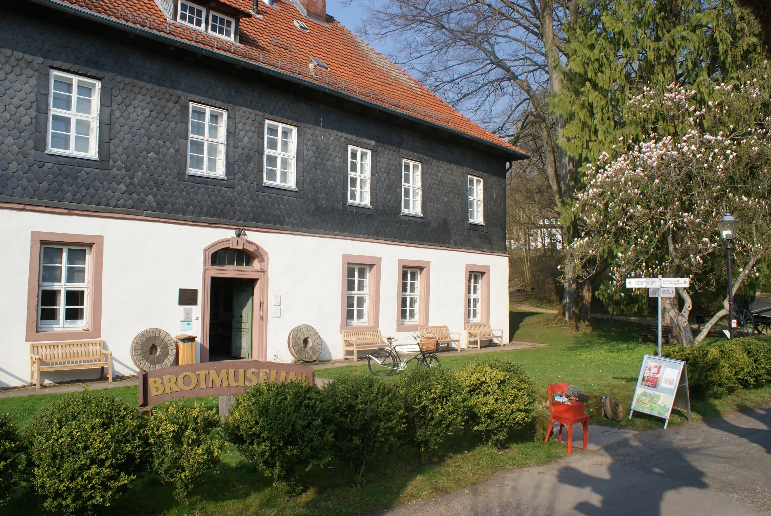 Gebäude des Europäisches Brotmuseums